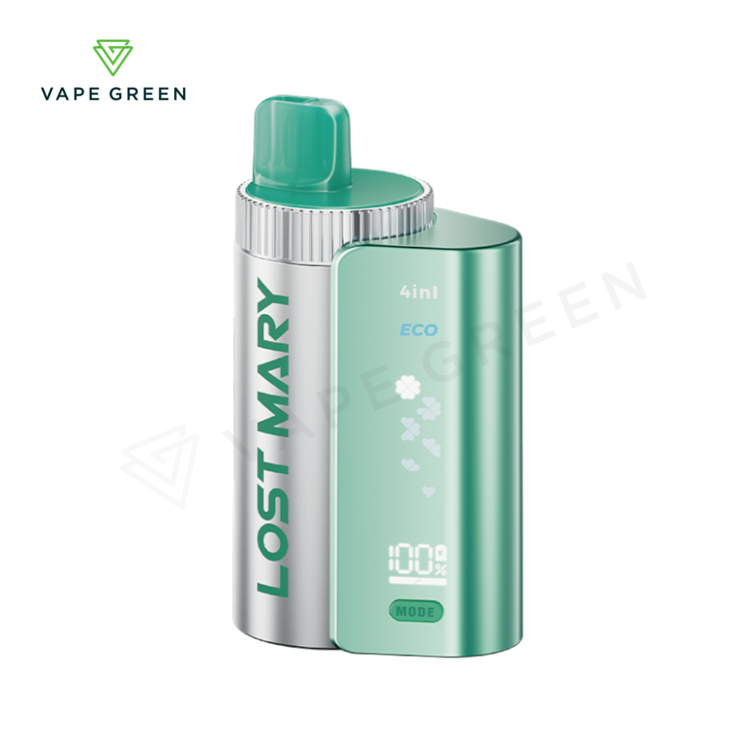 Lost Mary 4 in 1 pod kit featuring four prefilled pods for extended vaping sessions.