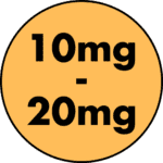 Moderate Smokers: 10mg-20mg
