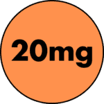 Heavy Smokers: 20mg
