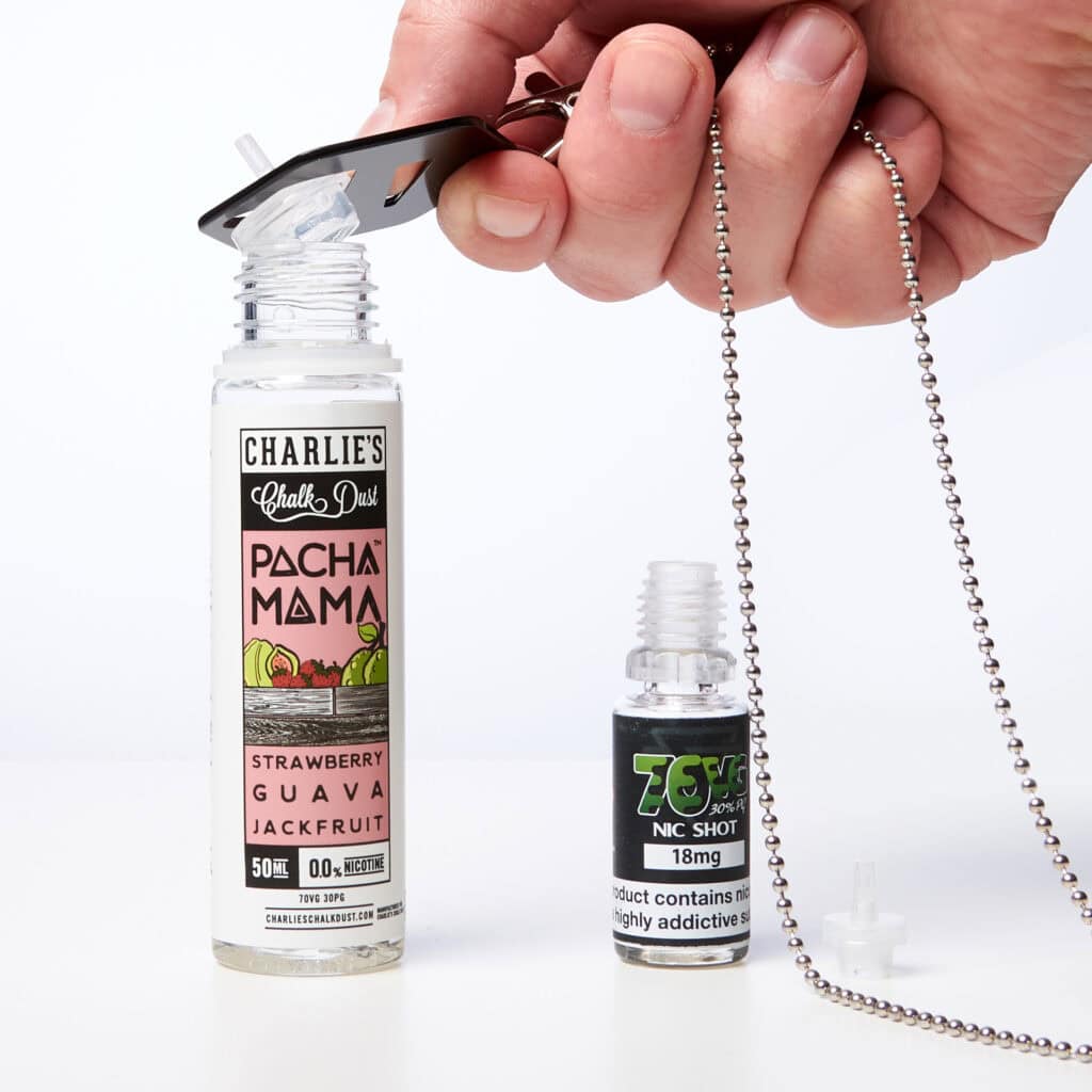 remove nib on shortfill bottle