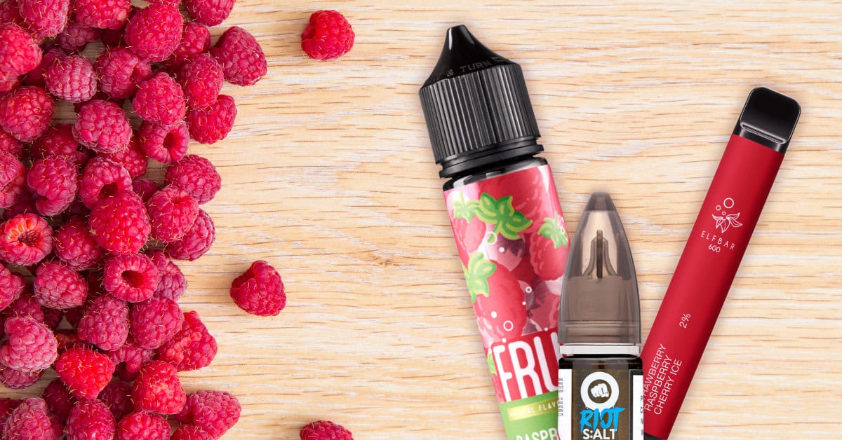 Best Raspberry Flavoured Vapes & E-Liquids