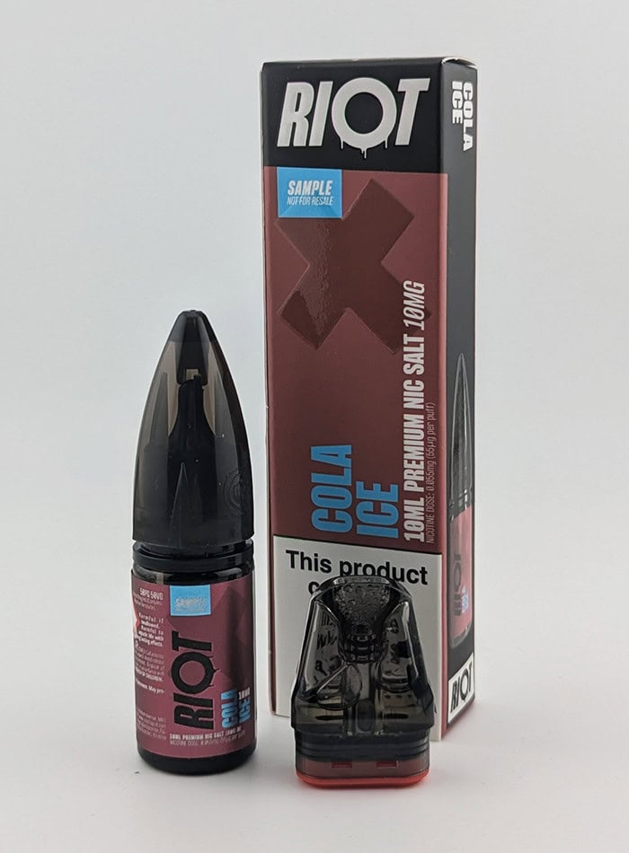 Cola Ice Nic Salt E-Liquid by Riot X