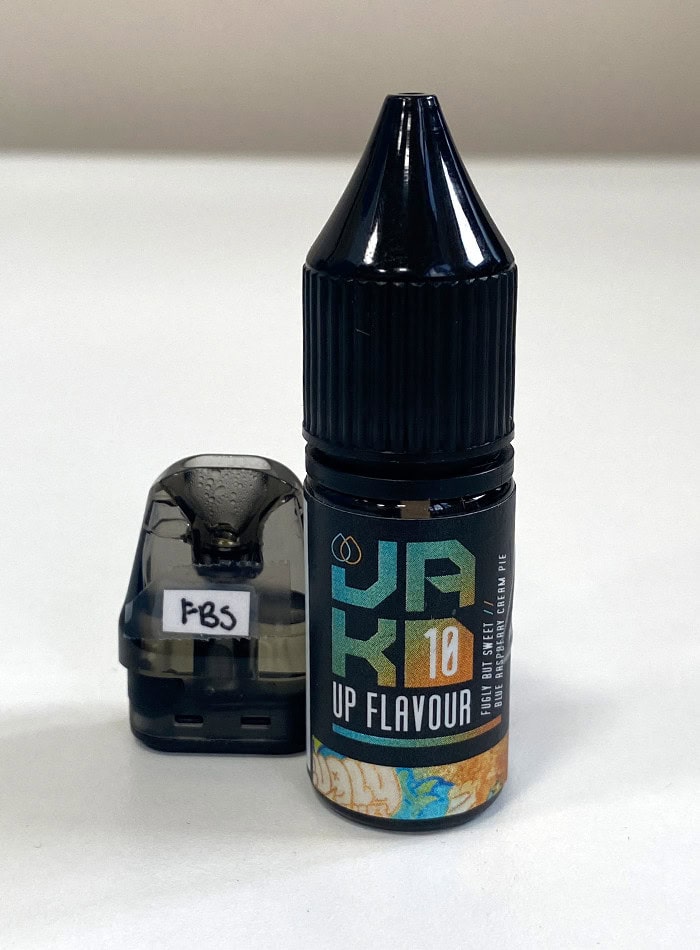 Fugly But Sweet Blue Raspberry Cream Pie Nic Salt E-Liquid by JAKD