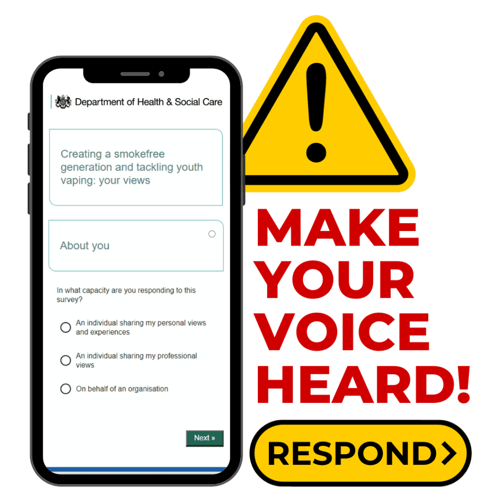 Help Protect Vaping: UK Government Open Consultation