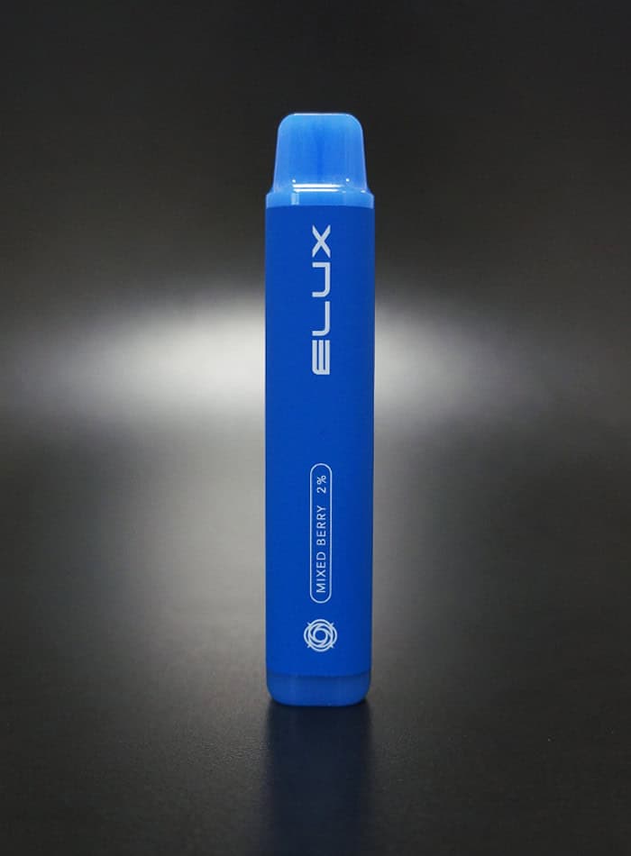 Mixed Berry flavour Elux Pro 600 disposable vape kit from the popular UK range.