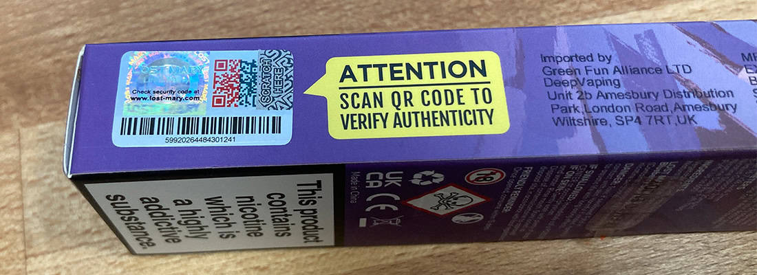 How to Verify Your Lost Mary Vape