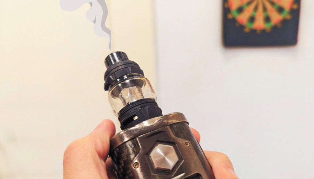 1. Vaping Indoors