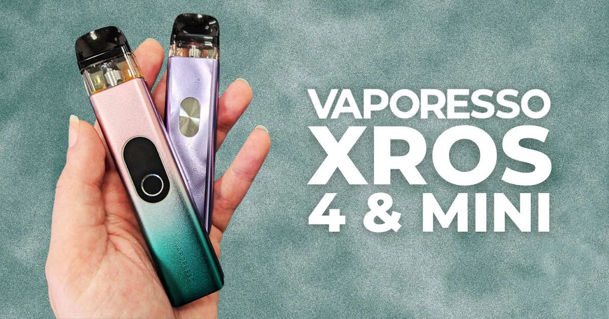картридж vaporesso xros 0.4 3.0ml reviews 4 and XROS 4 Mini Review Kit Colour:White productcode-JUV029010 FÜM Prominent Flavored Air