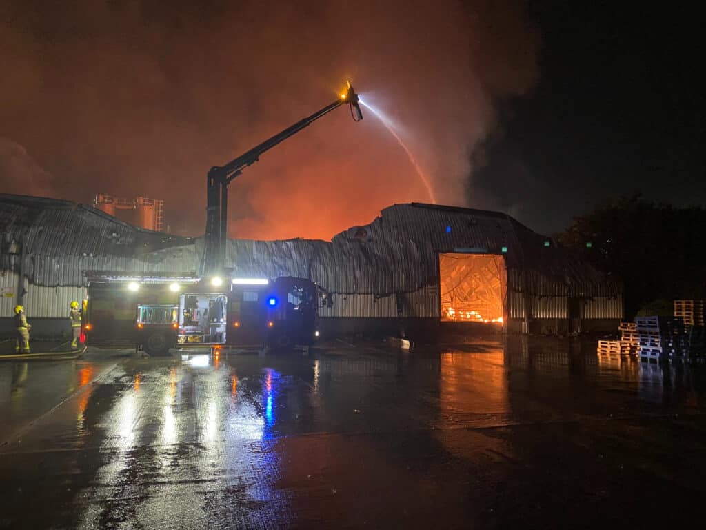 Dinner Lady Factory Blaze