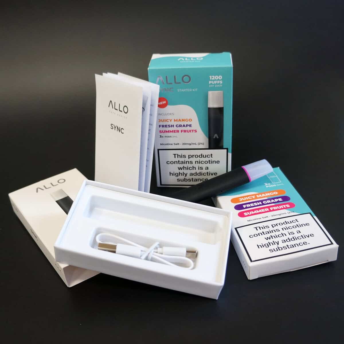 Allo Sync Pod Kit - Package Contents