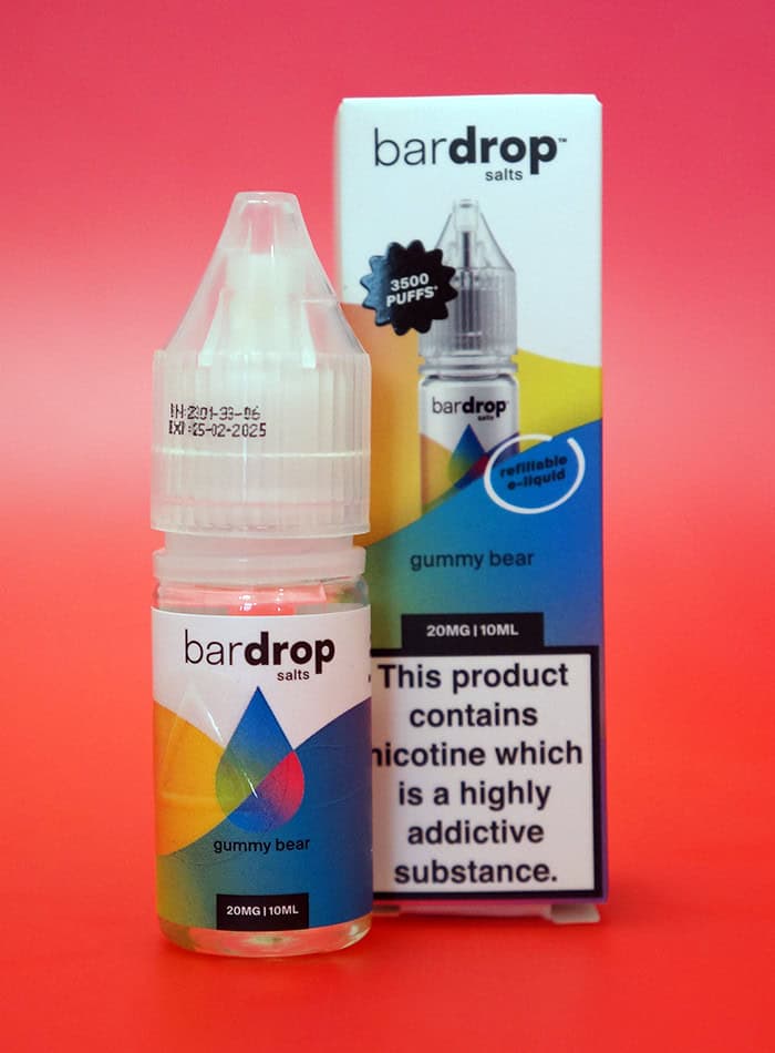 Gummy Bear Nic Salt E-Liquid by Bar Drop