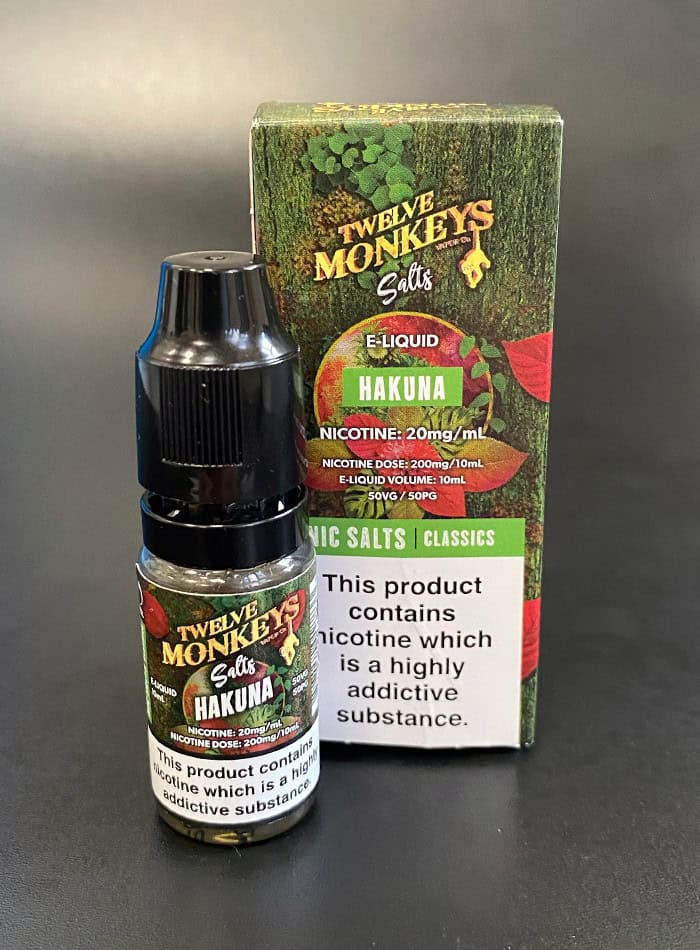 Twelve Monkeys Nic Salt E-Liquid Review: 6 Authentic Flavours Revamped!