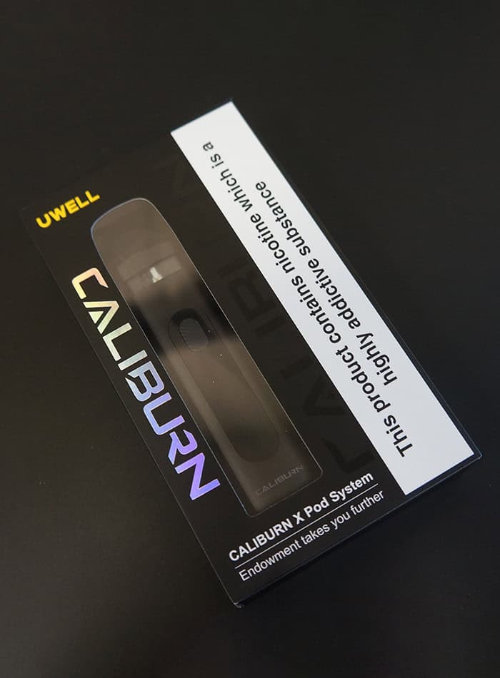 Caliburn X Packaging Front