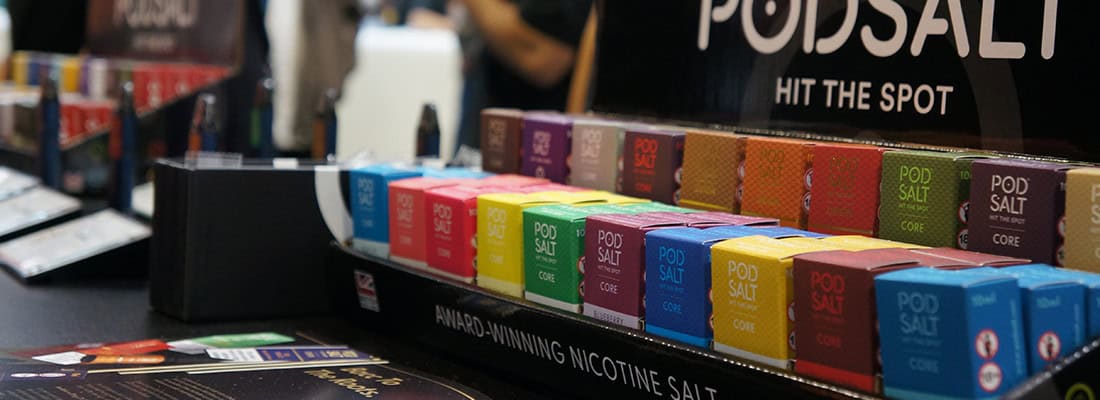 Pod Salt Nic Salt Display