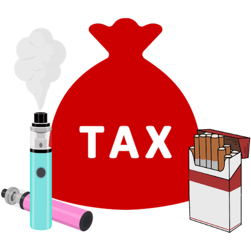 Taxation at the Same Rate as Cigarettes