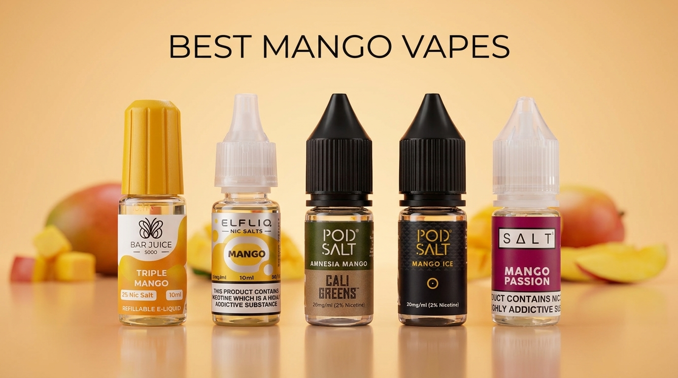 Best Mango Flavoured Vapes & E-Liquids