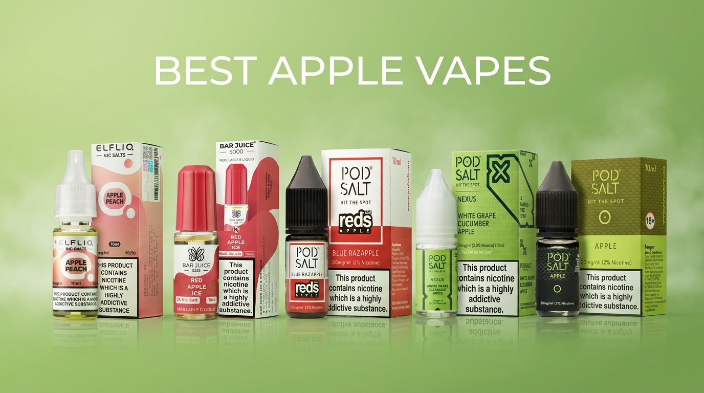 Best Apple Flavoured Vapes & E-Liquids