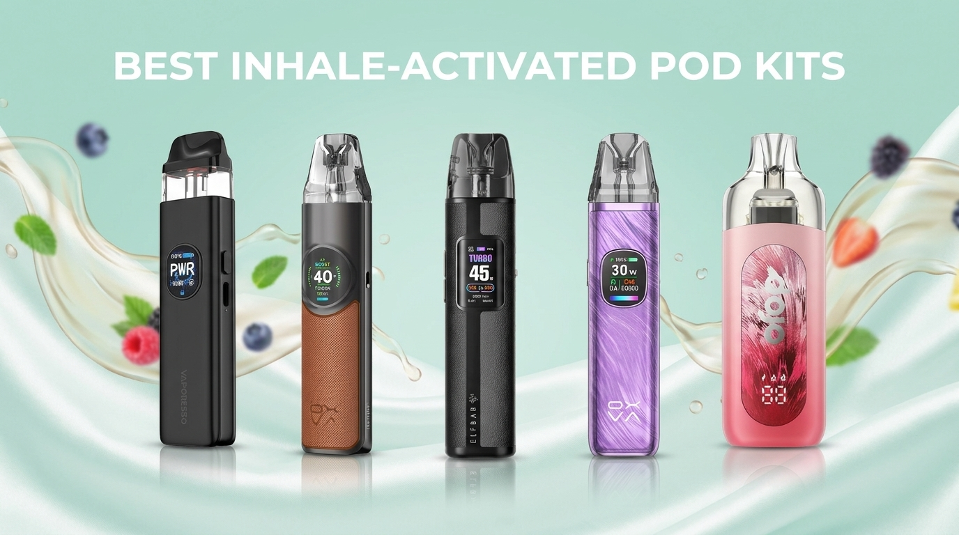 Best Inhale-Activated Pod Kits of 2026
