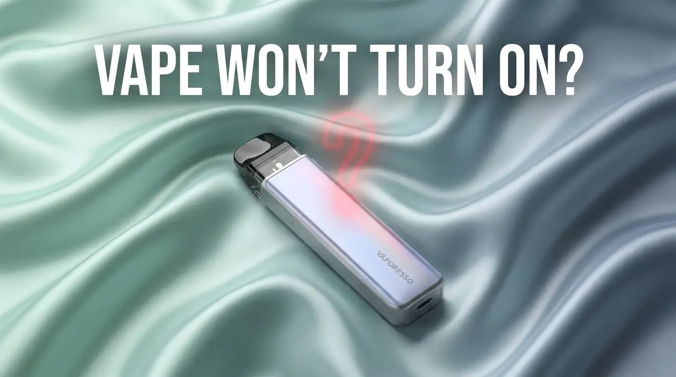 vaporesso xros 3 blinking green 5 times Why Won't My Vape Turn On? An Essential 2026 Guide Tobacco af5000 puffs Variant:Zero Crisp Mint Single Use The Battle of the