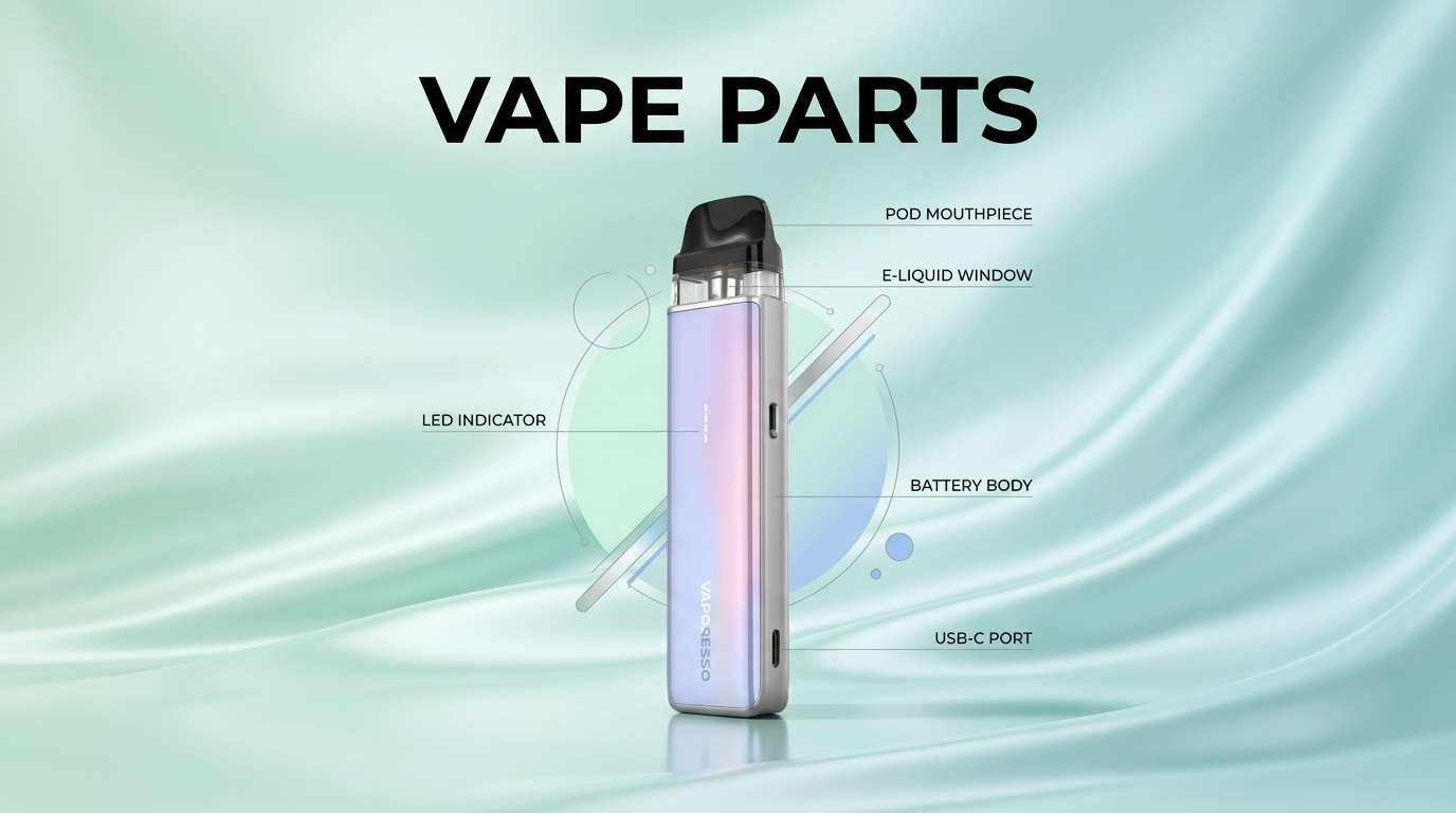 What's In a Vape? #1 Vape Parts Cheat Sheet