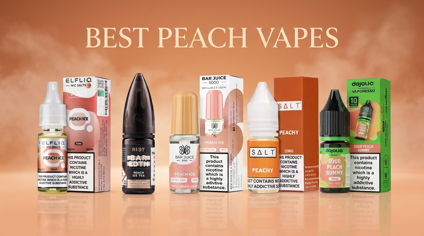 Best Peach Vapes & E-Liquids
