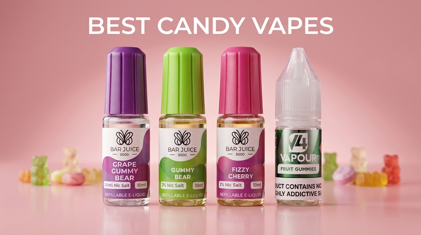 Best Candy Vapes, Juices & Big Puffs