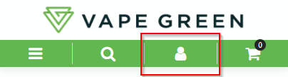 Account avatar icon location on desktop and mobile
