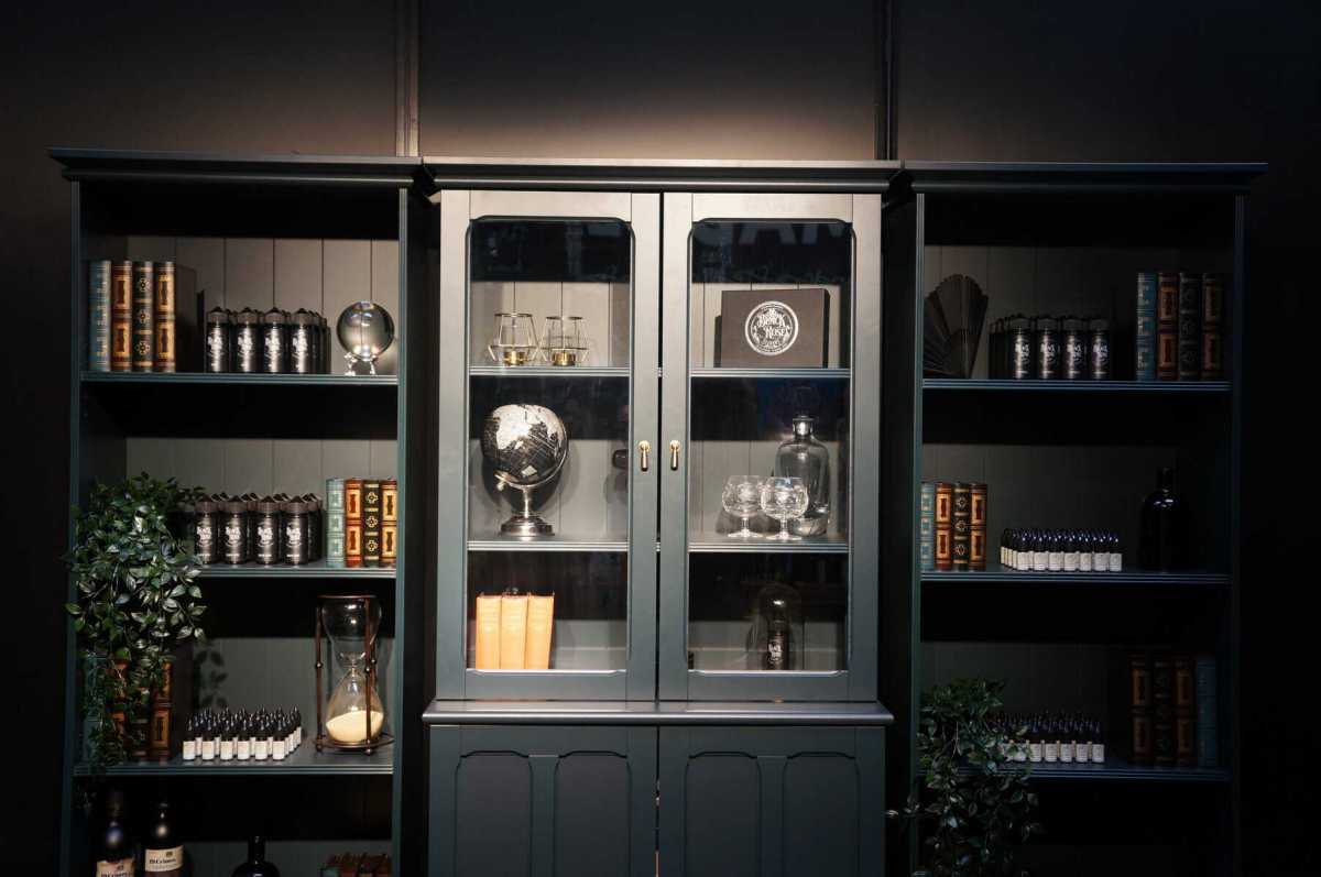 Black Rose Elixirs Display