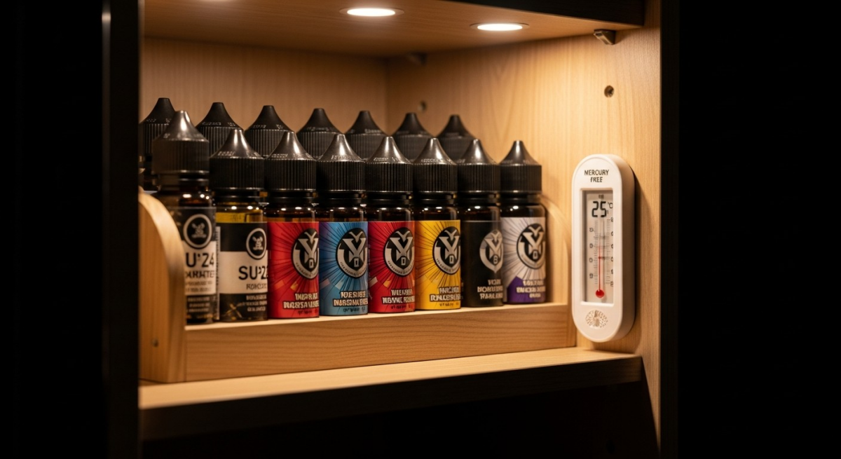 Ultimate Guide on How to Store E-Liquid in 2026: Preserve Flavour &  Freshness
