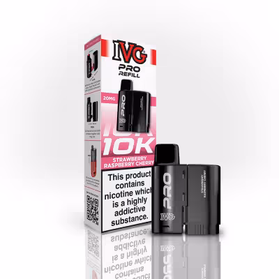 Strawberry Raspberry Cherry Prefilled Pods by IVG Pro