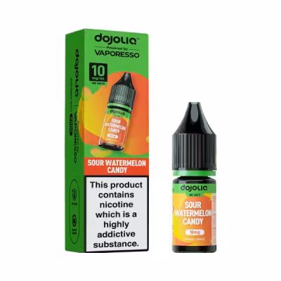 Sour Watermelon Candy Nic Salt E-Liquid by Dojoliq