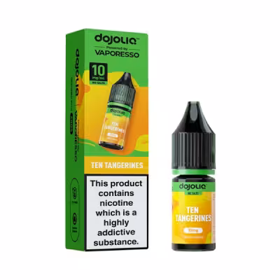 Ten Tangerines Nic Salt E-Liquid by Dojoliq