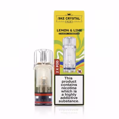 Lemon & Lime Prefilled Pods by SKE Crystal Plus