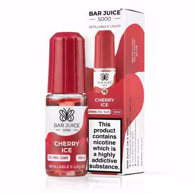 Cherry Ice Nic Salt E-Liquid by Bar Juice 5000
