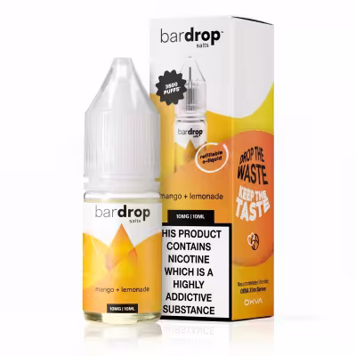 Mango Lemonade Nic Salt by Bar Drop