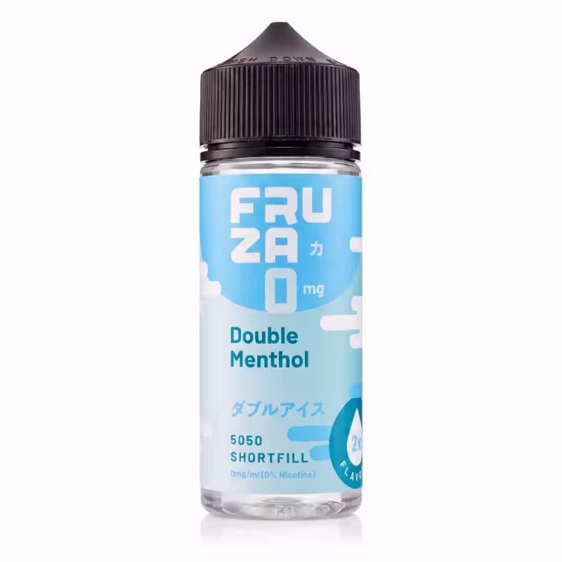 Double Menthol Shortfill E-Liquid by Fruza 100ml