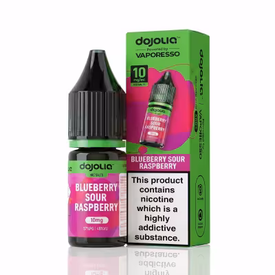 Blueberry Sour Raspberry Nic Salt E-Liquid by Dojoliq