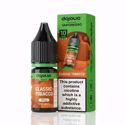 Classic Tobacco Nic Salt E-Liquid by Dojoliq