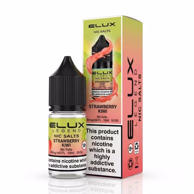 Strawberry Kiwi Nic Salt E-Liquid by Elux Legend