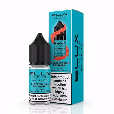 Blueberry Sour Raspberry Nic Salt E-Liquid by Elux Legend