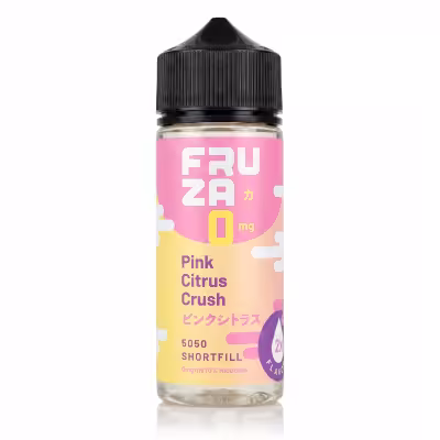 Pink Citrus Crush Shortfill E-Liquid by Fruza 100ml