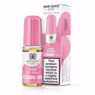 Pink Bubba Nic Salt E-Liquid by Bar Juice 5000