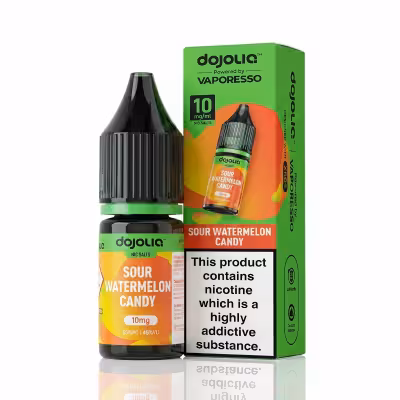 Sour Watermelon Candy Nic Salt E-Liquid by Dojoliq