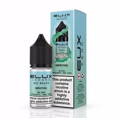 Menthol Nic Salt E-Liquid by Elux Legend
