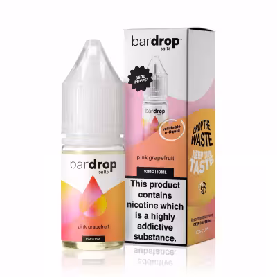 Pink Grapefruit Nic Salt by Bar Drop