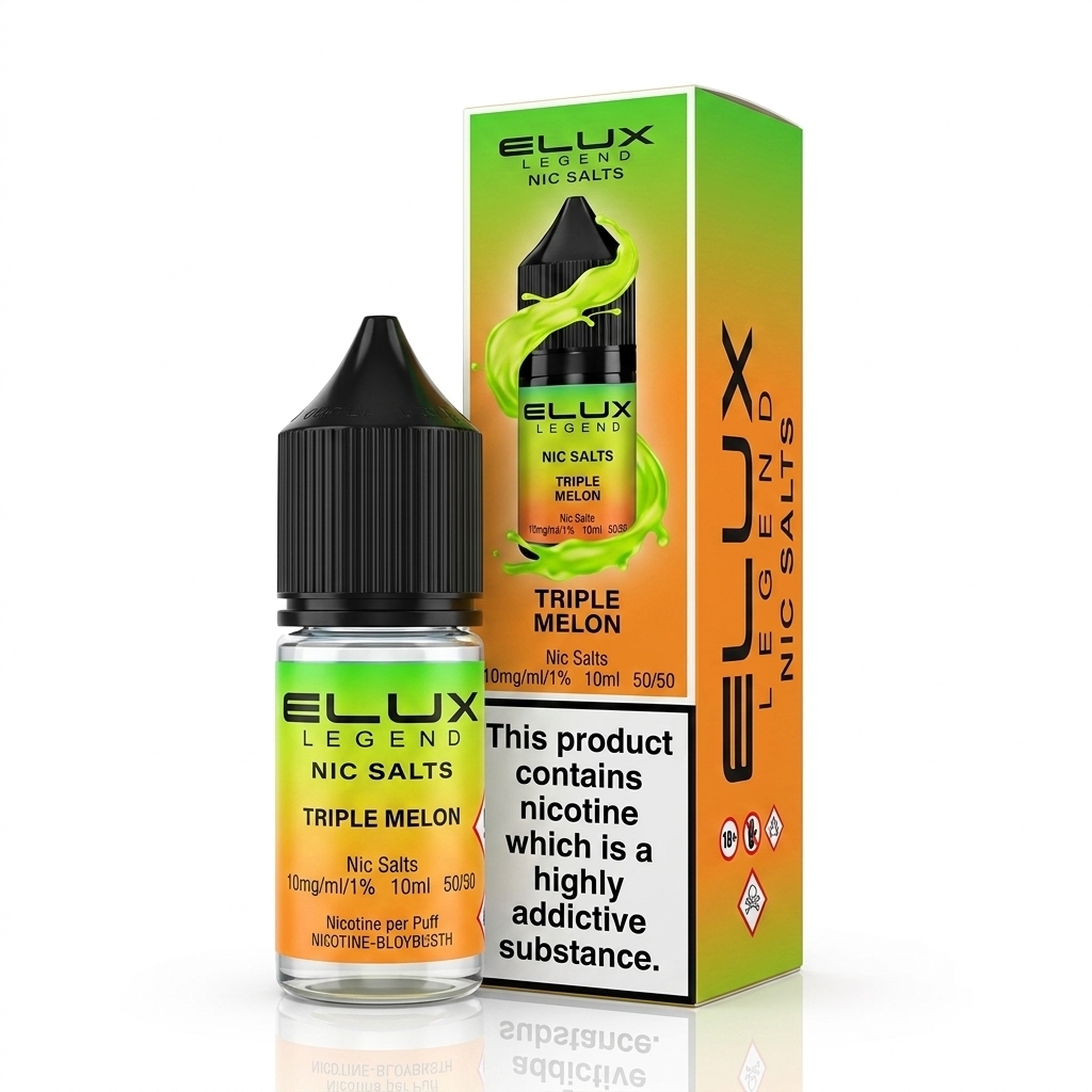 Triple Melon Nic Salt E-Liquid by Elux Legend