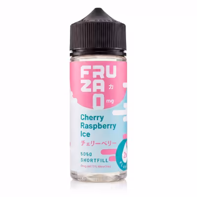Cherry Raspberry Ice Shortfill E-Liquid by Fruza 100ml