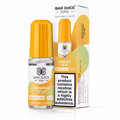 Orange Zest Nic Salt E-Liquid by Bar Juice 5000