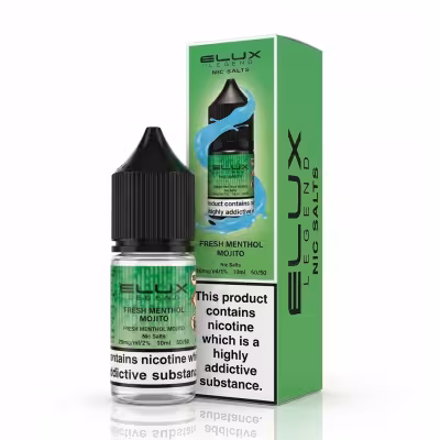 Fresh Menthol Mojito Nic Salt E-Liquid by Elux Legend