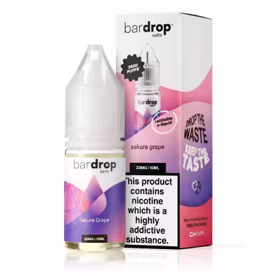 Sakura Grape Nic Salt by Bar Drop